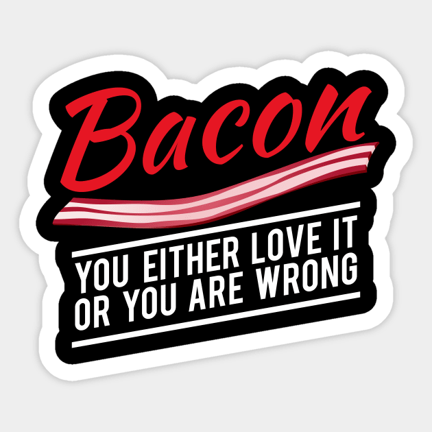 Bacon... Sticker by Gasometer Studio